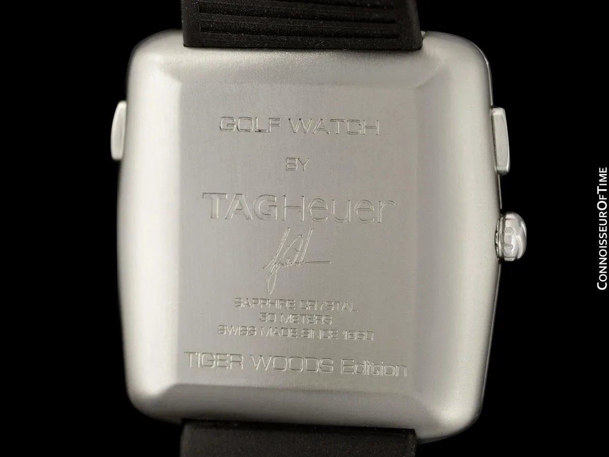 TAG Heuer Tiger Woods Mens Titanium Golf Sports Watch - WAE1111.FT6004