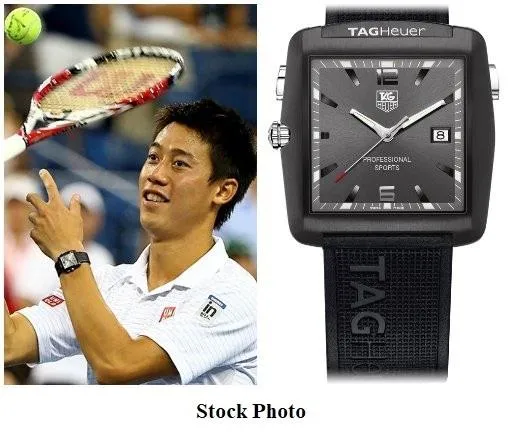 TAG Heuer Tiger Woods Mens Titanium Golf Sports Watch - WAE1111.FT6004