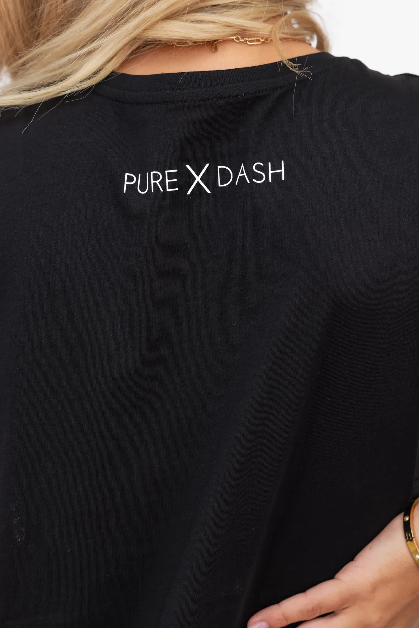 TEAM Pure Dash Tank - Black