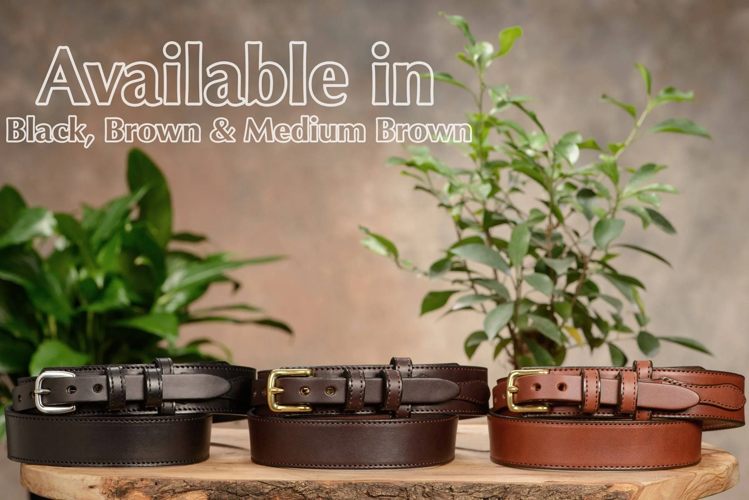 The Walker: Brown Stitched Ranger 1.50"
