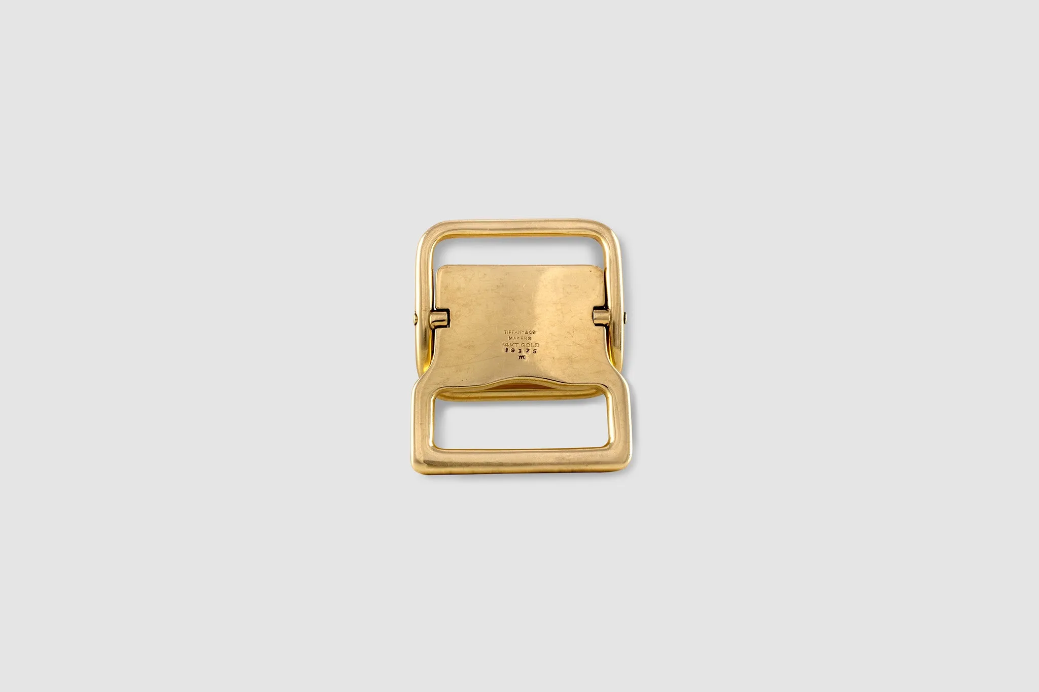 Tiffany & Co. Gold Belt Buckle