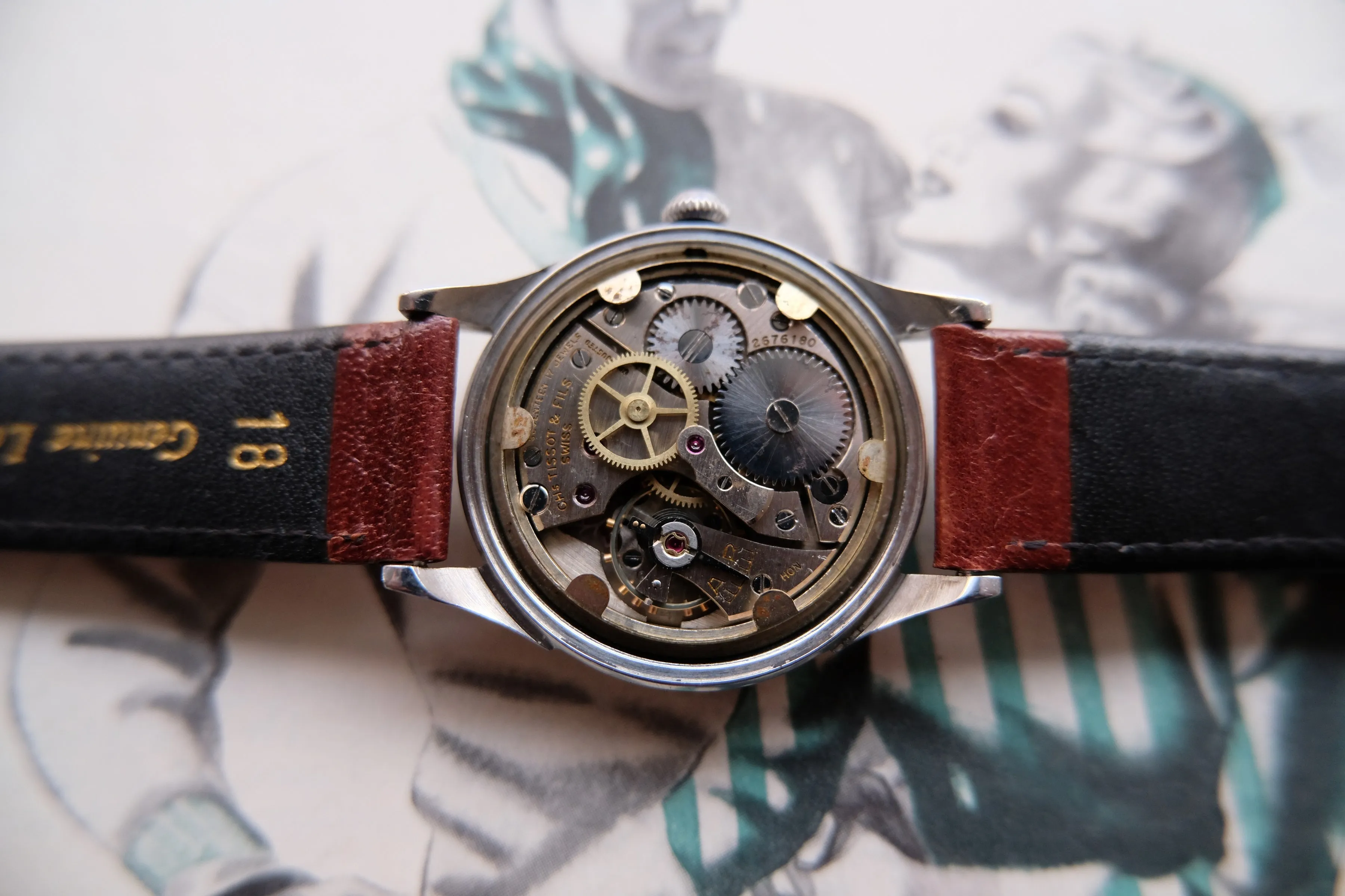 Tissot Vintage Wristwatch 1950s