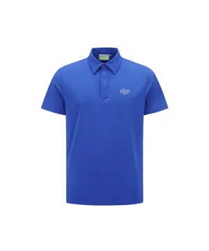 Vice Golf Atelier Men's V Signature Polo T-Shirts - Royal Blue