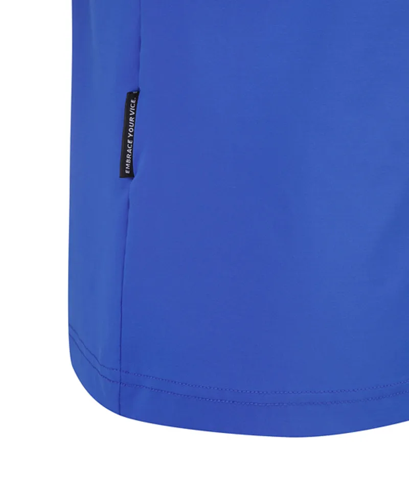 Vice Golf Atelier Men's V Signature Polo T-Shirts - Royal Blue