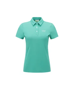 Vice Golf Atelier Women V Signature Polo T-Shirts - Jade