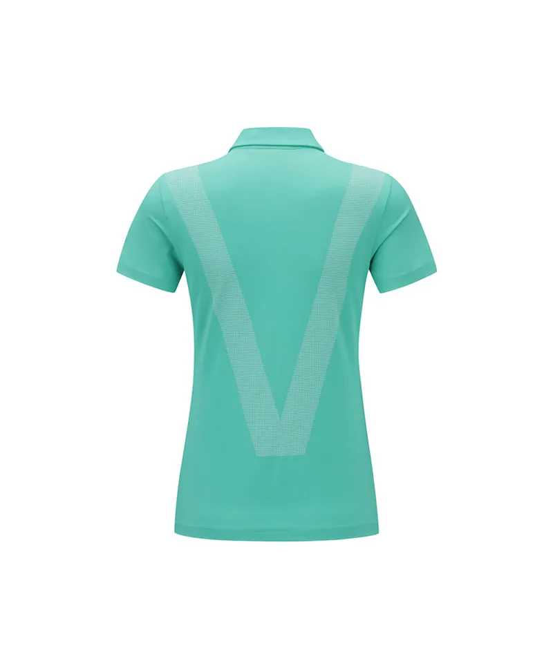 Vice Golf Atelier Women V Signature Polo T-Shirts - Jade