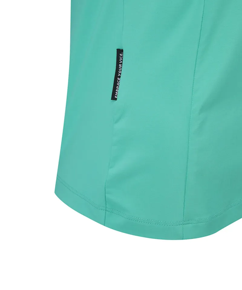 Vice Golf Atelier Women V Signature Polo T-Shirts - Jade