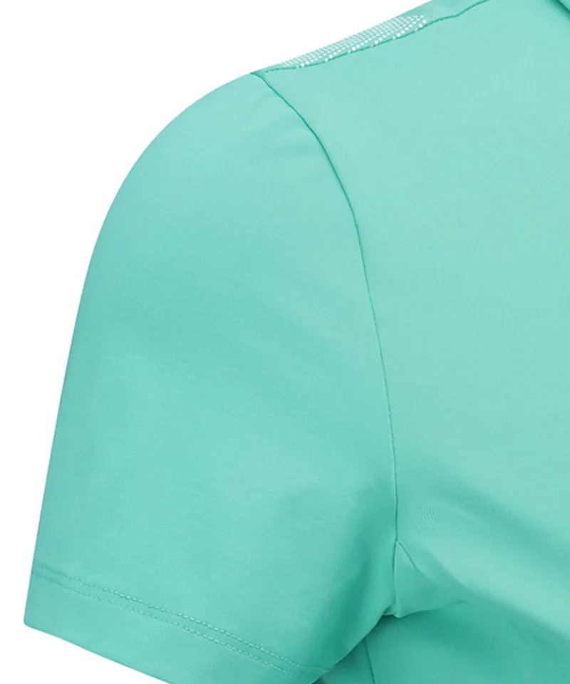 Vice Golf Atelier Women V Signature Polo T-Shirts - Jade