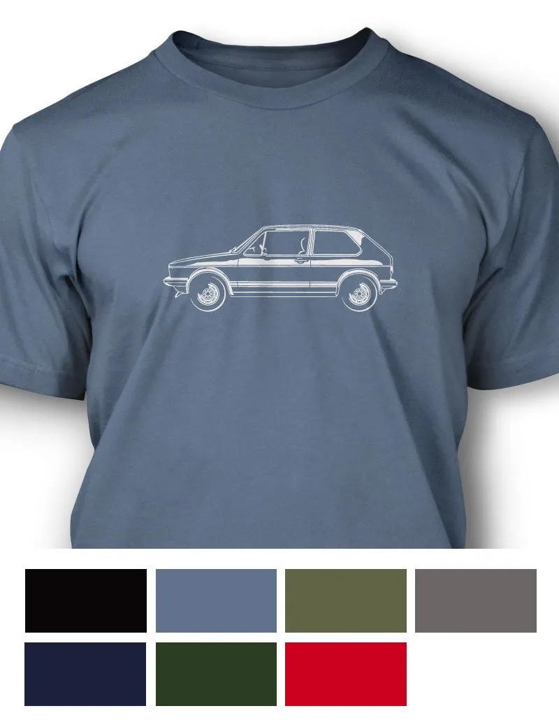 Volkswagen Golf Rabbit GTI MKI T-Shirt - Men - Side View
