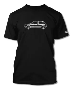 Volkswagen Golf Rabbit GTI MKI T-Shirt - Men - Side View