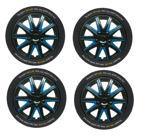 Vw Golf Plus Black Blue Wheel Trims Covers (2005-2013)