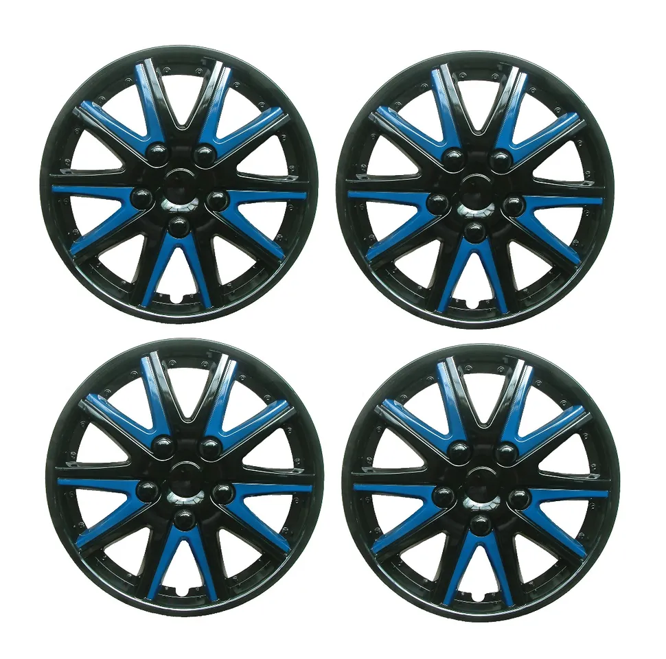 Vw Golf Plus Black Blue Wheel Trims Covers (2005-2013)