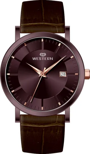 WESTERN W7189GBR010Q MEN WATCH