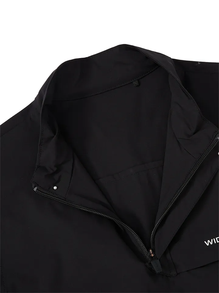 WideAngle: Men's CO Half Zip Up Anorak Vest - 2 Colors
