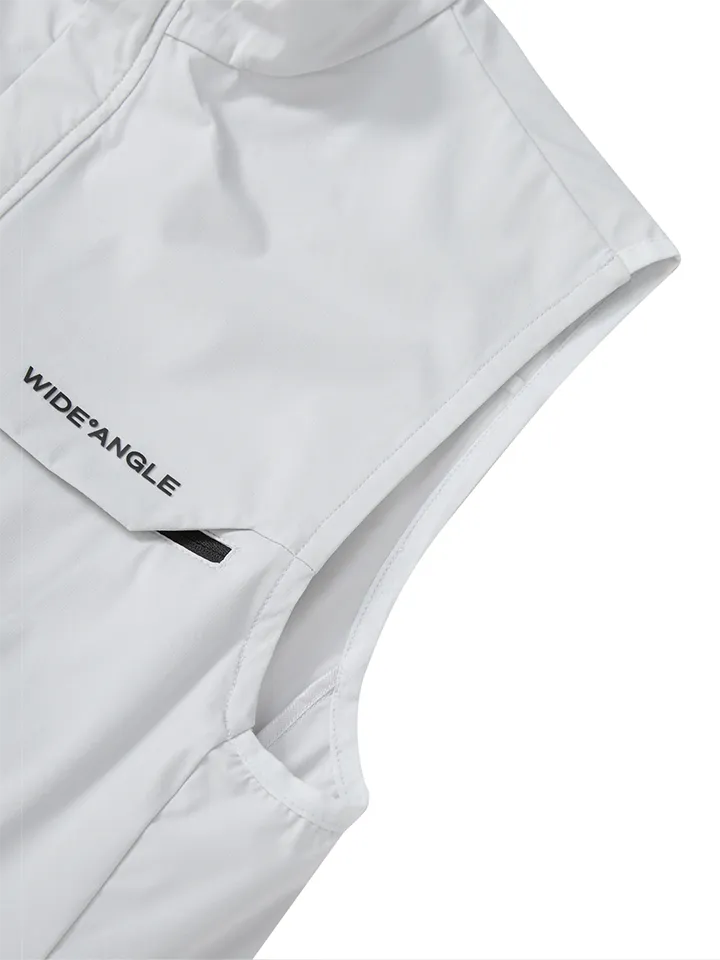 WideAngle: Men's CO Half Zip Up Anorak Vest - 2 Colors