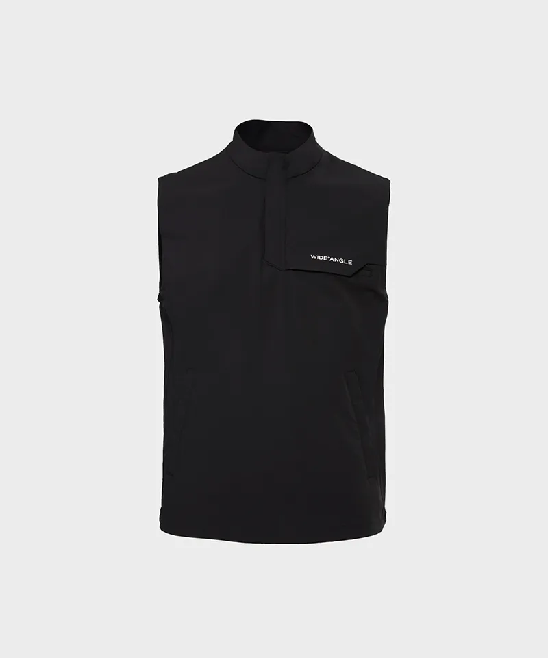 WideAngle: Men's CO Half Zip Up Anorak Vest - 2 Colors