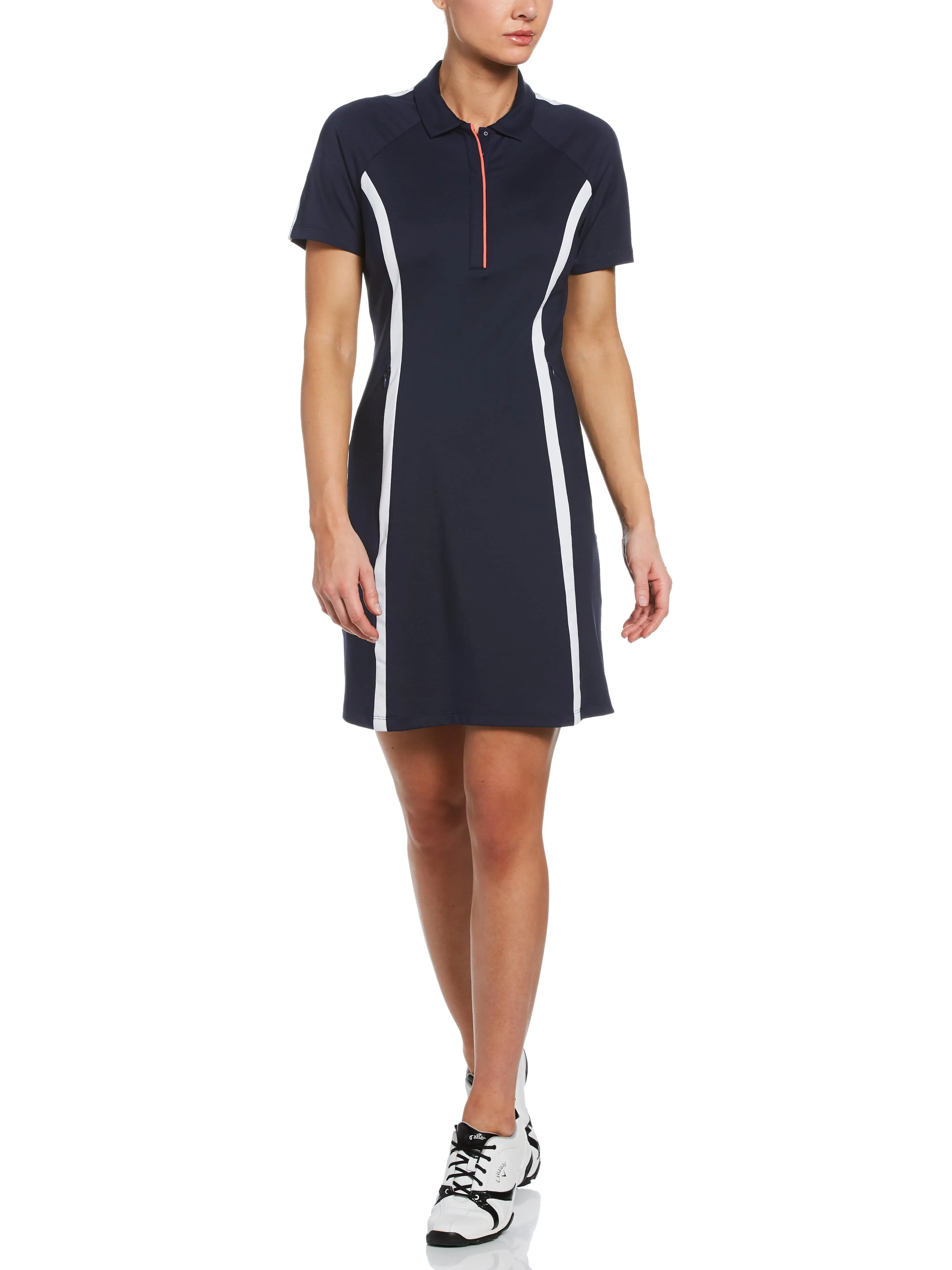 Womens Plus Swing Tech™ Color Block Golf Dress
