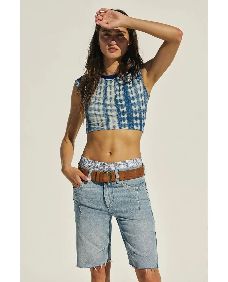 WTF Double Cross Belt Cognac